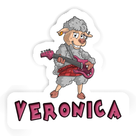 Veronica Aufkleber Rockergirl Image
