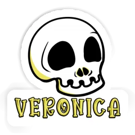 Sticker Veronica Totenkopf Image