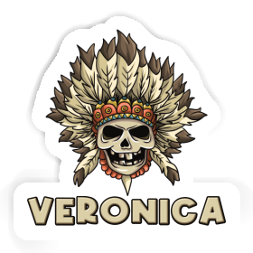 Aufkleber Kinder Totenkopf Veronica Image