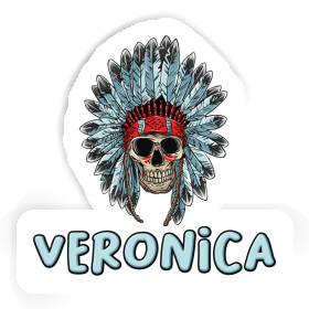 Sticker Veronica Totenkopf Image