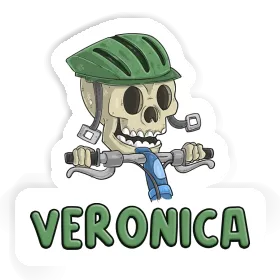 Fahrradfahrer Aufkleber Veronica Image