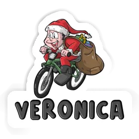 Autocollant Veronica Cycliste Image