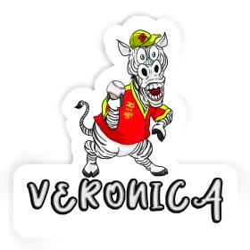 Sticker Veronica Baseballspieler Image