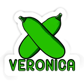 Veronica Autocollant Courgette Image