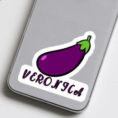 Sticker Eggplant Veronica Image