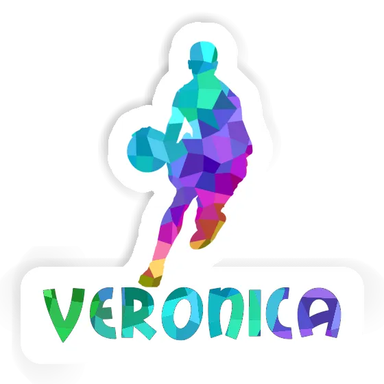 Sticker Veronica Basketballspieler Notebook Sticker Veronica Basketballspieler Gift package Image