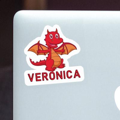 Sticker Baby-Drache Veronica Laptop Image
