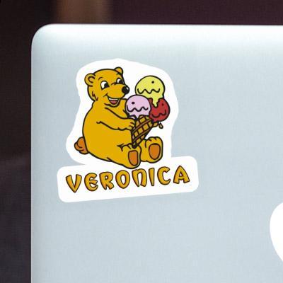 Veronica Autocollant Ours de glace Laptop Veronica Autocollant Ours de glace Laptop Image
