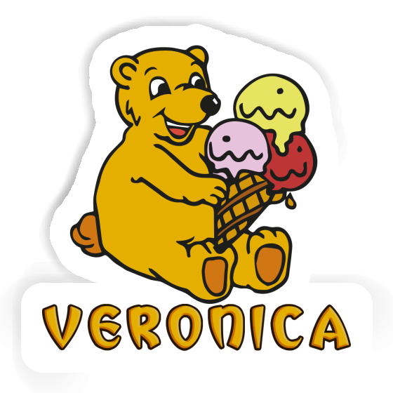 Eiscreme-Bär Aufkleber Veronica Laptop Eiscreme-Bär Aufkleber Veronica Laptop Image