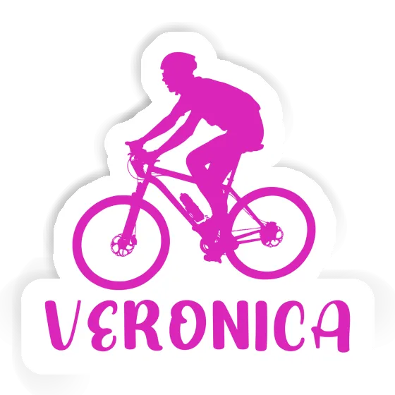 Sticker Biker Veronica Laptop Image