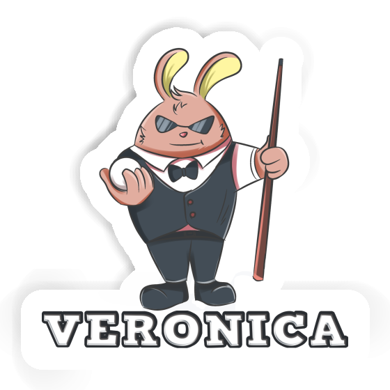 Veronica Sticker Billardspieler Gift package Image