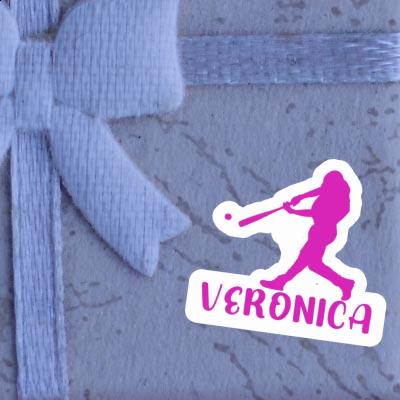 Sticker Baseballspieler Veronica Sticker Baseballspieler Veronica Image