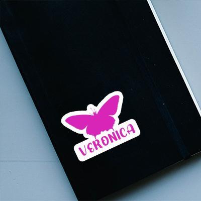 Veronica Sticker Schmetterling Laptop Image