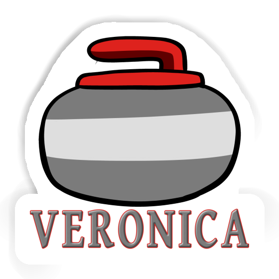 Veronica Sticker Curling Stone Gift package Image
