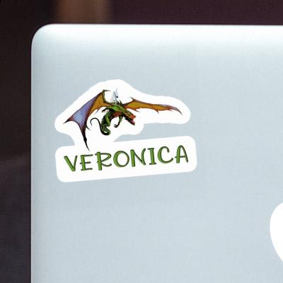 Veronica Autocollant Dragon Laptop Image