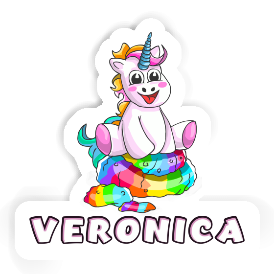 Aufkleber Baby Einhorn Veronica Gift package Image