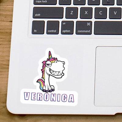 Sticker Grinning Unicorn Veronica Image
