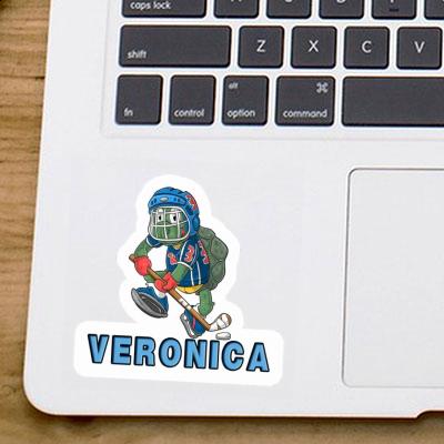 Sticker Hockeyspieler Veronica Notebook Sticker Hockeyspieler Veronica Gift package Image