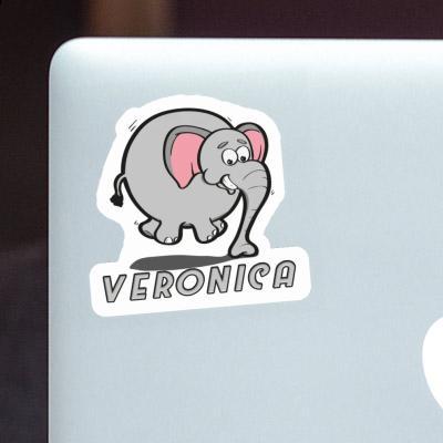 Sticker Jumping Elephant Veronica Gift package Image