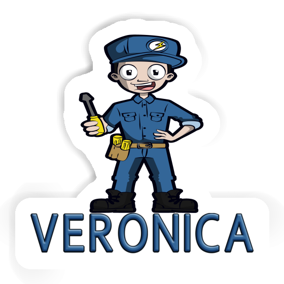 Sticker Veronica Elektriker Notebook Sticker Veronica Elektriker Gift package Image
