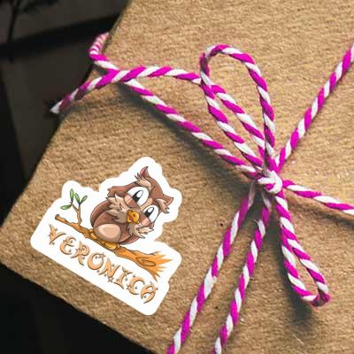 Veronica Autocollant Hibou Notebook Veronica Autocollant Hibou Gift package Image