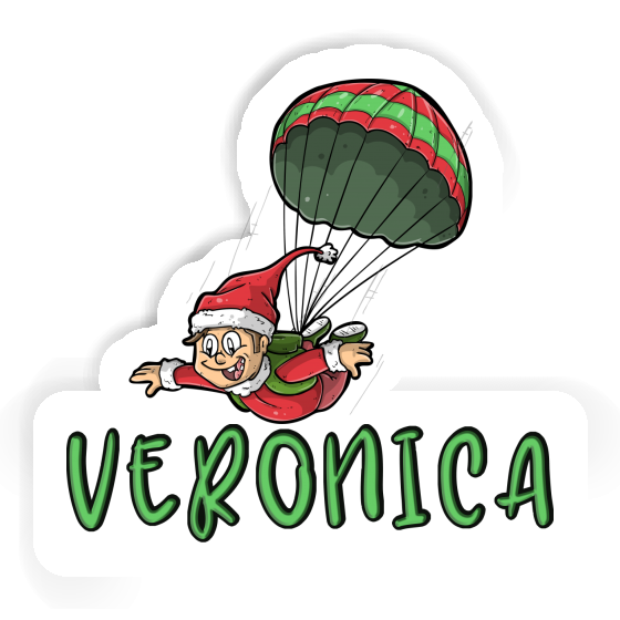 Sticker Fallschirmspringer Veronica Laptop Image