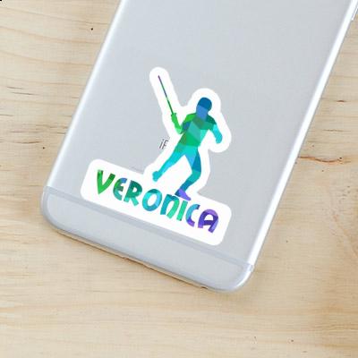 Veronica Sticker Fechter Laptop Image
