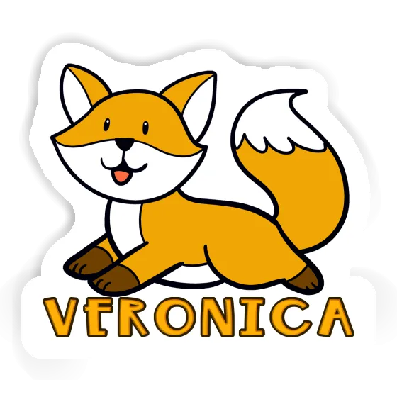 Renard Autocollant Veronica Laptop Image