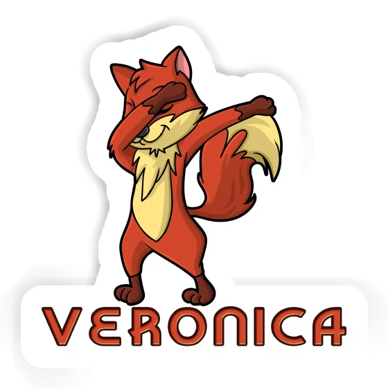 Veronica Aufkleber Fuchs Laptop Image