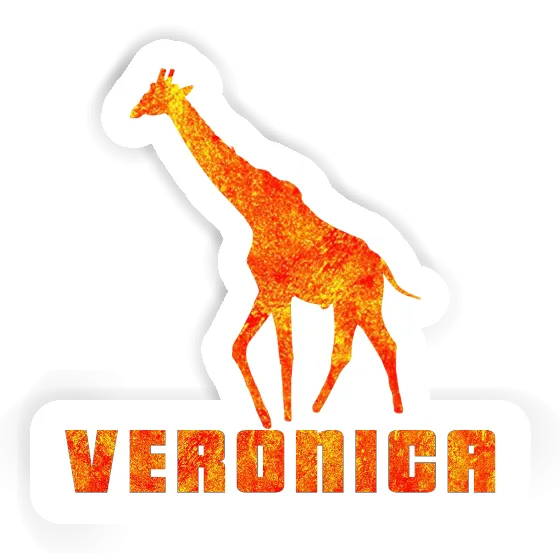 Sticker Giraffe Veronica Notebook Sticker Giraffe Veronica Gift package Image