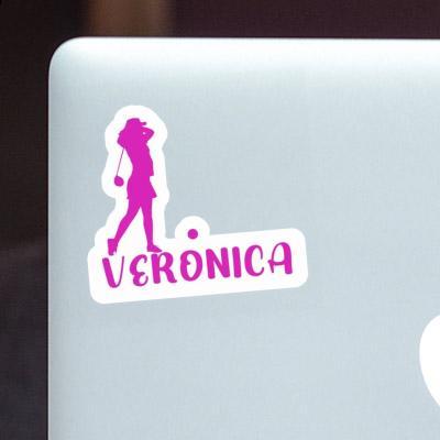 Aufkleber Golferin Veronica Notebook Aufkleber Golferin Veronica Gift package Image