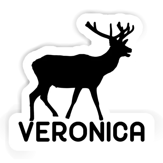 Aufkleber Hirsch Veronica Notebook Aufkleber Hirsch Veronica Notebook Image