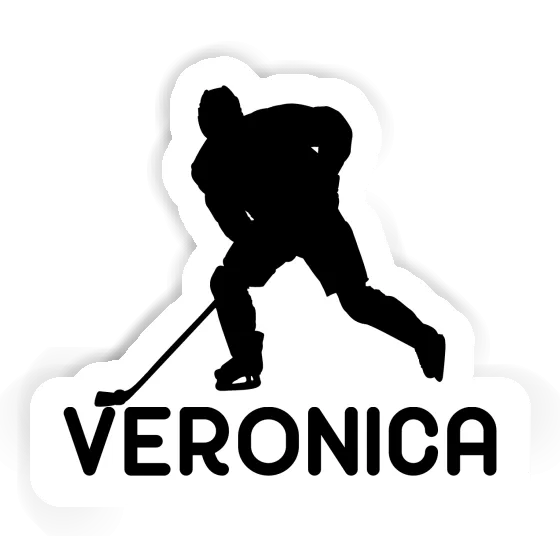 Veronica Sticker Eishockeyspieler Laptop Veronica Sticker Eishockeyspieler Laptop Image