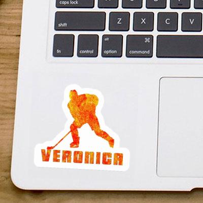 Sticker Eishockeyspieler Veronica Laptop Sticker Eishockeyspieler Veronica Laptop Image