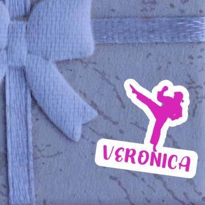 Veronica Sticker Karateka Laptop Image