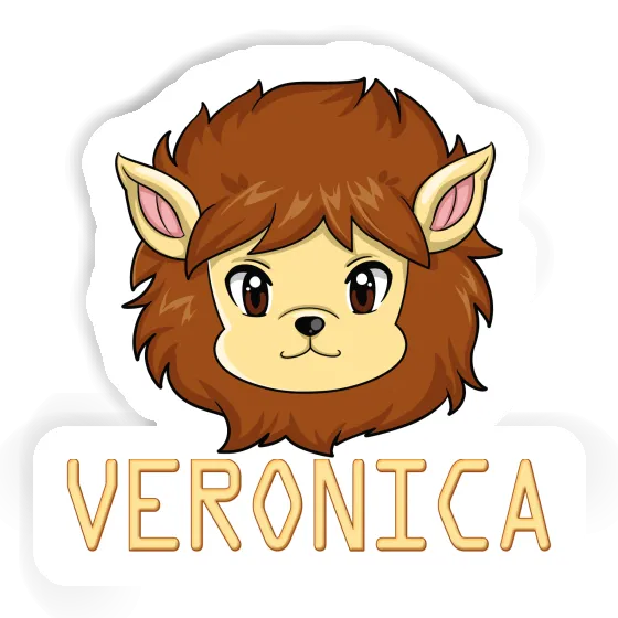 Veronica Aufkleber Löwe Notebook Image