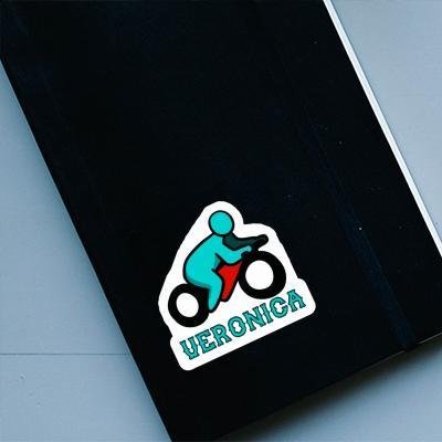 Sticker Motorradfahrer Veronica Gift package Image
