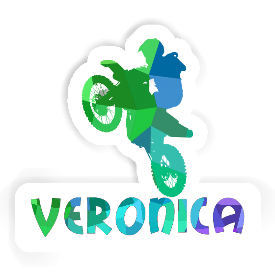 Aufkleber Motocross-Fahrer Veronica Notebook Aufkleber Motocross-Fahrer Veronica Gift package Image