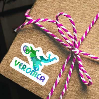 Veronica Sticker Motocross Rider Image