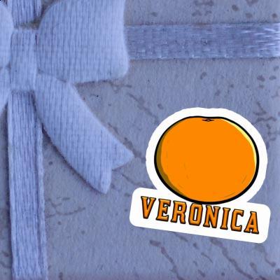 Sticker Veronica Orange Notebook Image