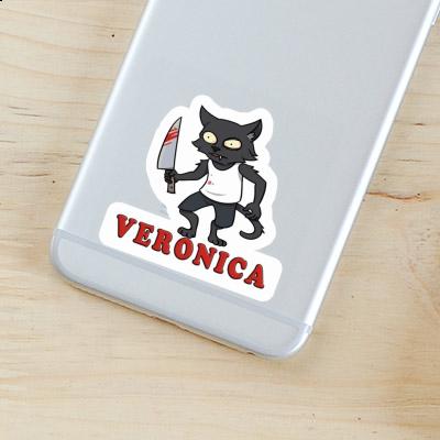 Sticker Veronica Psycho-Katze Image