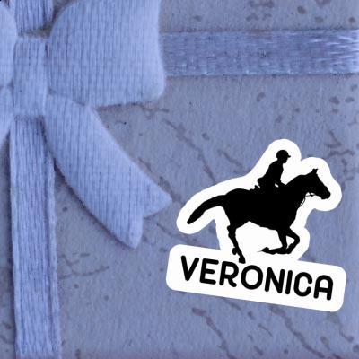 Autocollant Cavalière Veronica Image