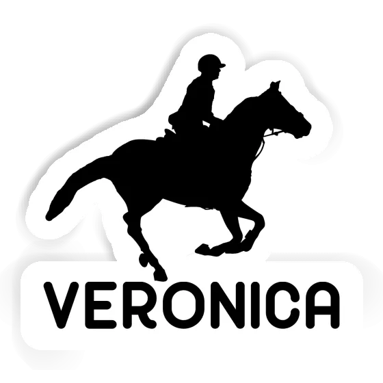 Autocollant Cavalière Veronica Autocollant Cavalière Veronica Image