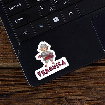 Sticker Guitarist Veronica Notebook Sticker Guitarist Veronica Gift package Image