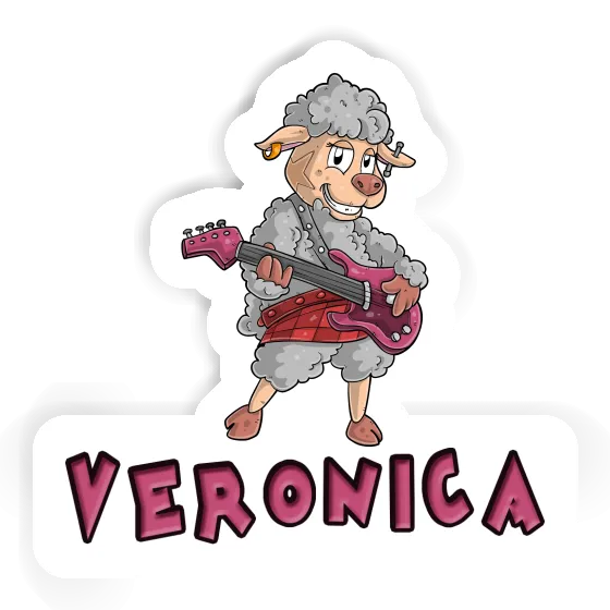 Veronica Aufkleber Rockergirl Laptop Veronica Aufkleber Rockergirl Laptop Image
