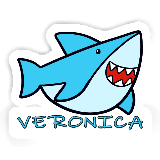Veronica Autocollant Requin Notebook Image