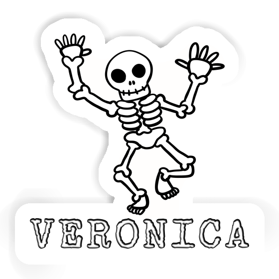 Sticker Veronica Skull Notebook Image