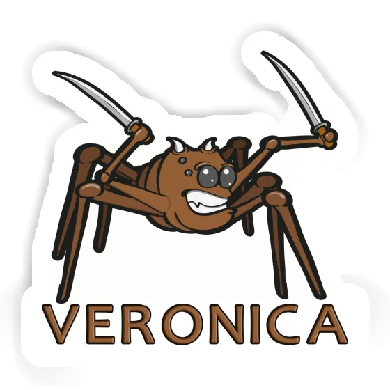 Veronica Autocollant Araignée Notebook Image