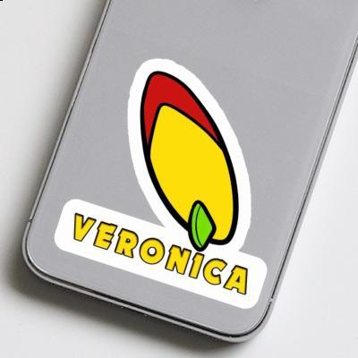 Sticker Surfboard Veronica Notebook Image