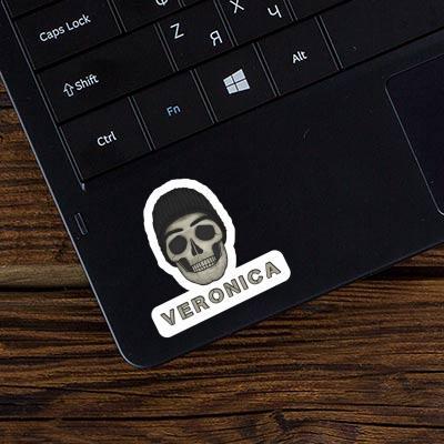 Totenkopf Sticker Veronica Notebook Image